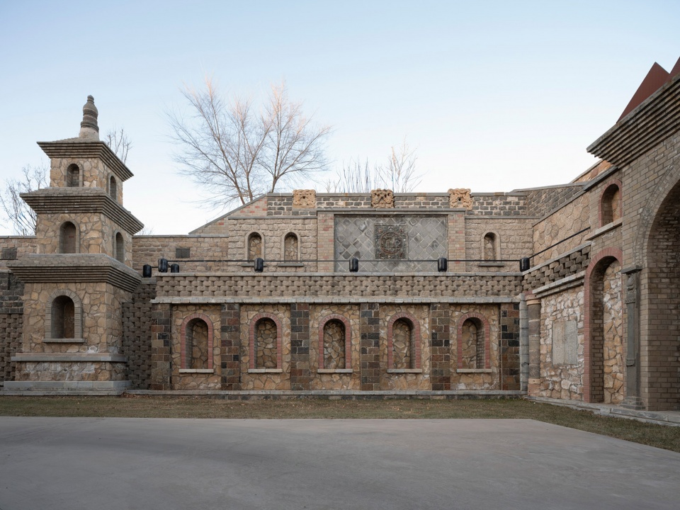 yungang grottoes culture heritage conservation center by do union