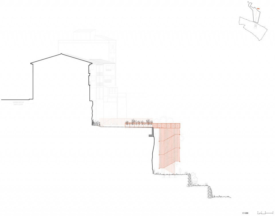 Landscape staircase in la Vall del Paradis by Comas Pont arquitectes
