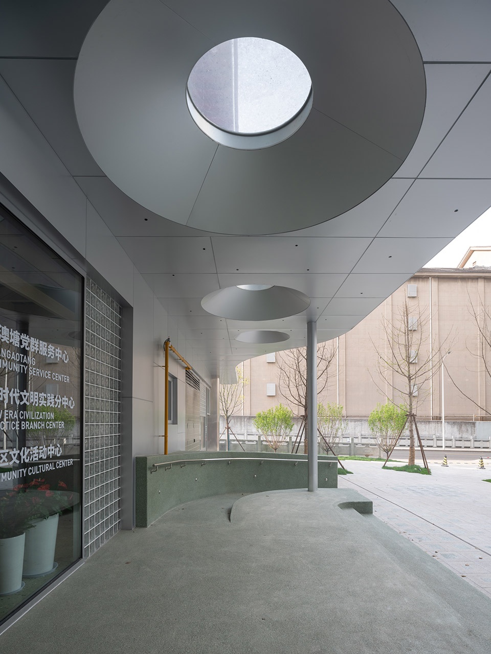 shangao canal social service center by atelier liuyuyang