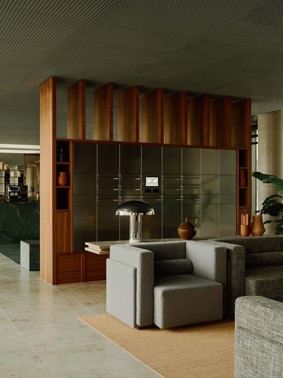 shared amenity spaces by bruzkus greenberg