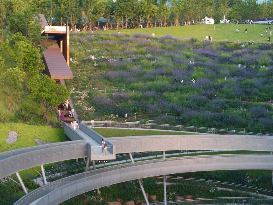 chongqing luxerivers green heart park by chongqing tianhua horticulture
