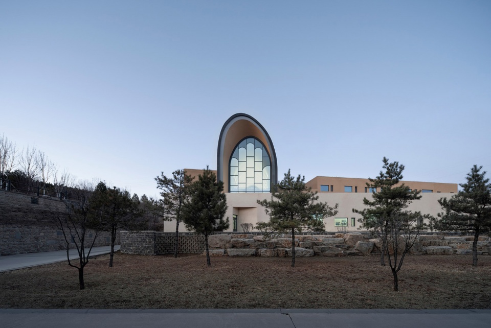 yungang grottoes culture heritage conservation center by do union
