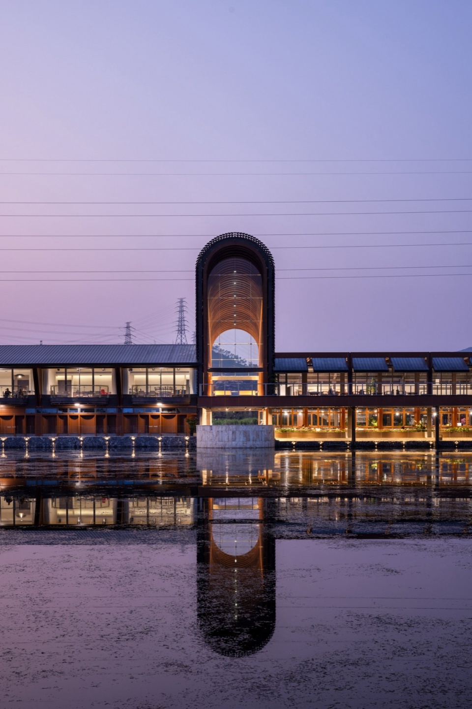 Grain Silo Restaurant Zhuhaishirong Caolang Rice Dream Ecological Park
