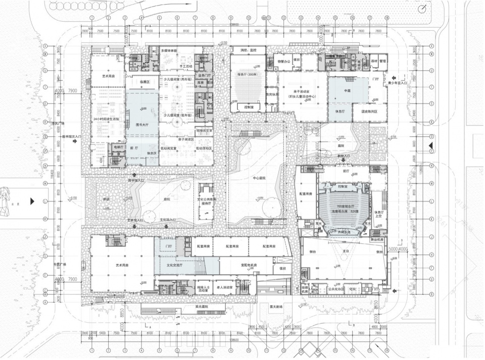 Jiangshan Cultural and Art Center by gad