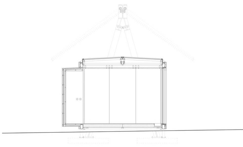 Modular Pavilion Cologne by Dietsch Vilaca Hauptstadt Studio Berlin