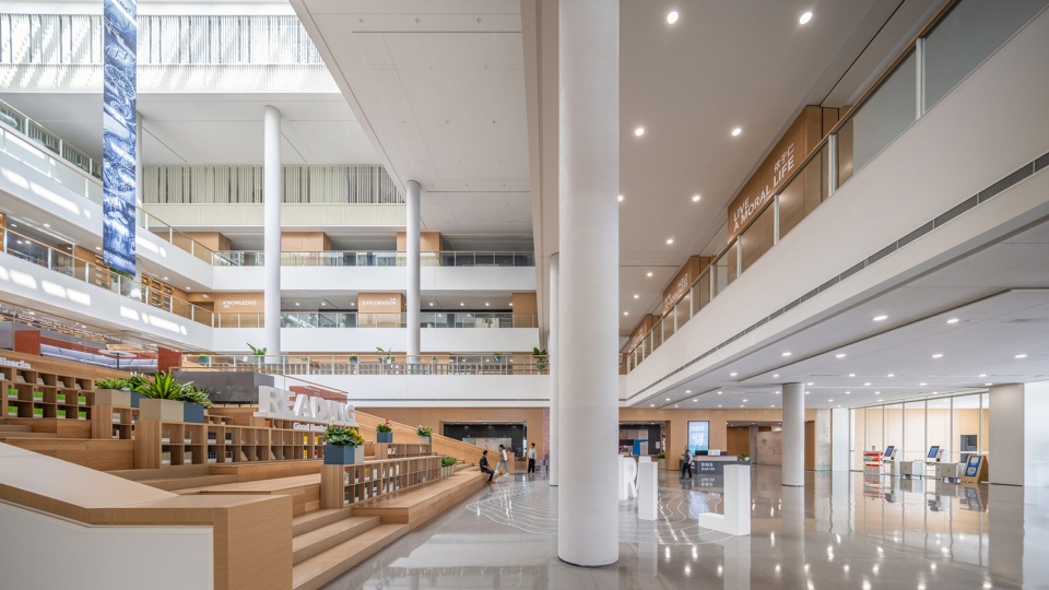 the westlake university library by uad