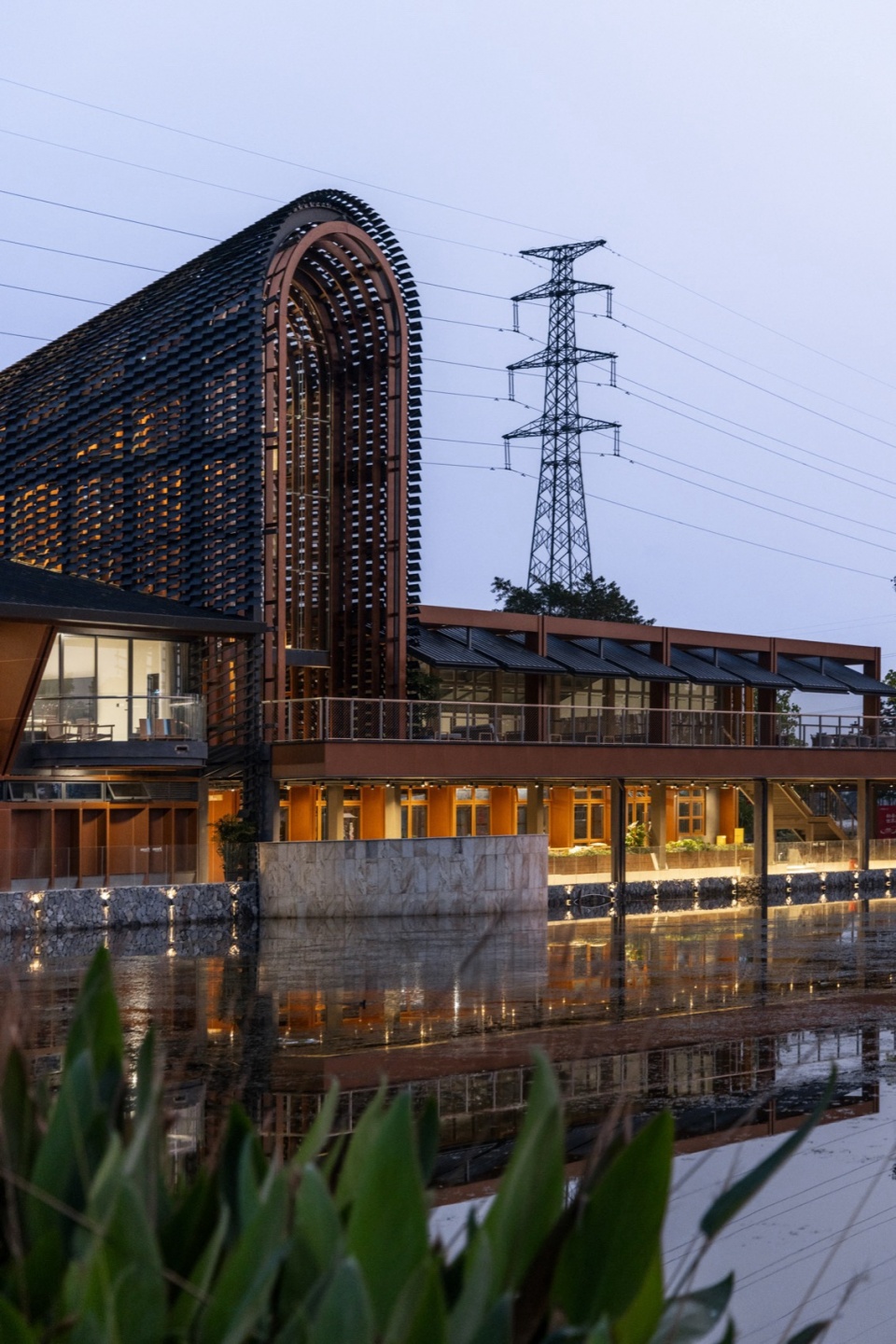 Grain Silo Restaurant Zhuhaishirong Caolang Rice Dream Ecological Park