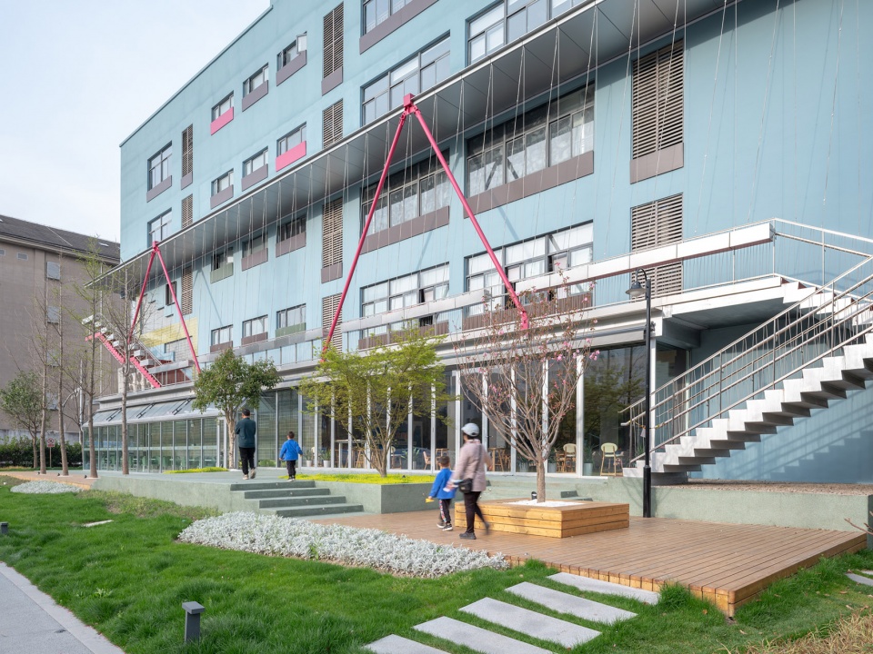 shangao canal social service center by atelier liuyuyang