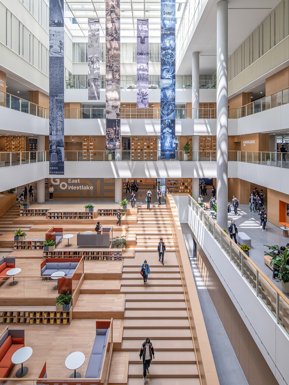 the westlake university library by uad