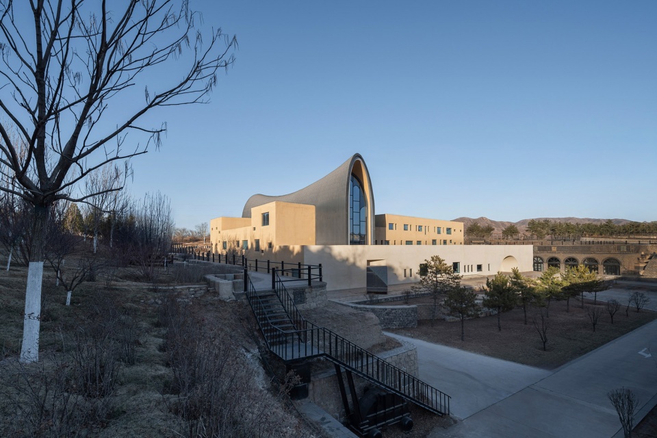 yungang grottoes culture heritage conservation center by do union