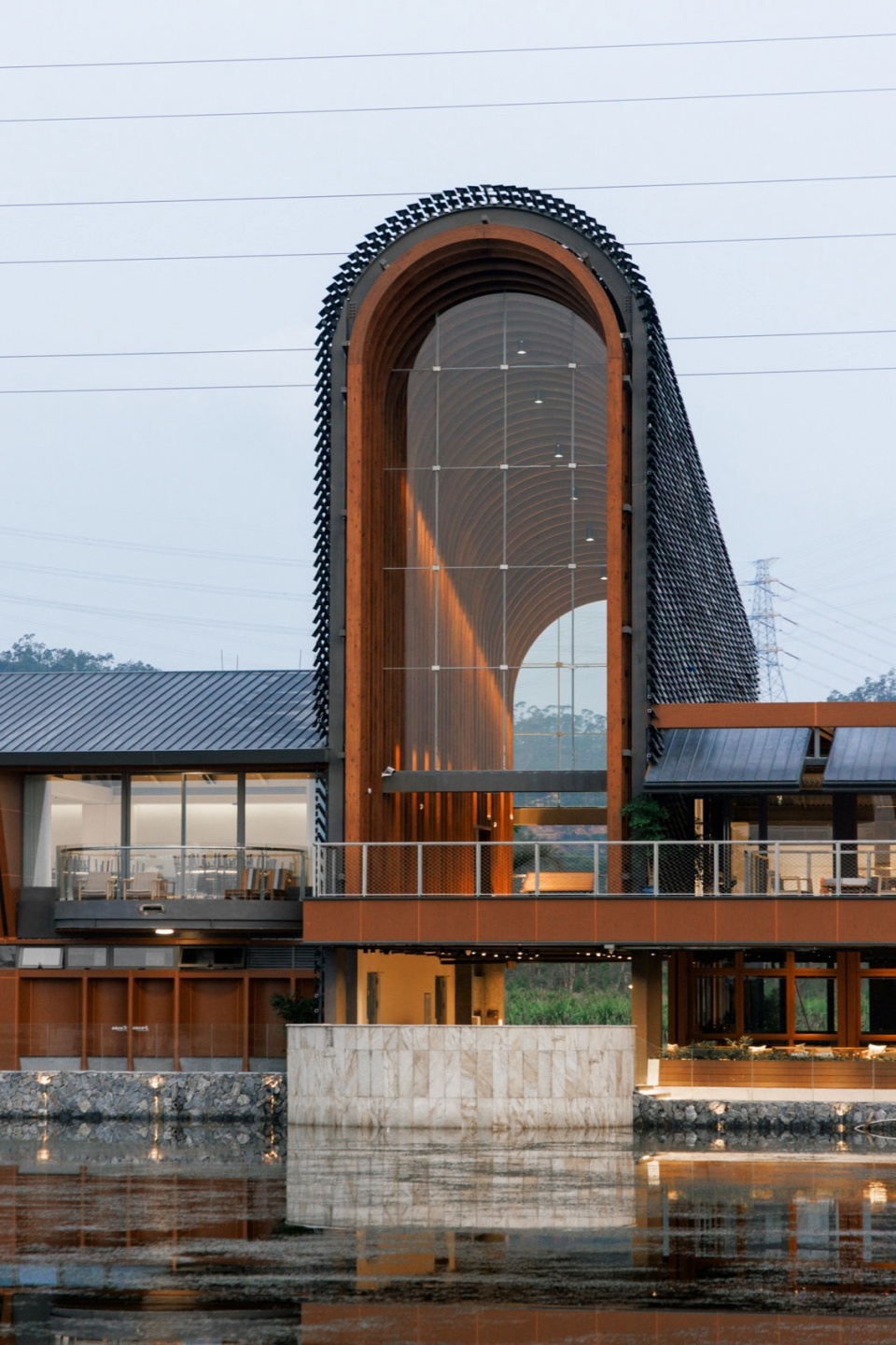 Grain Silo Restaurant Zhuhaishirong Caolang Rice Dream Ecological Park