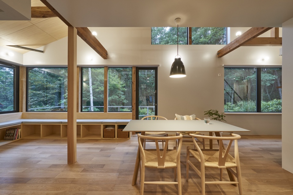 house in kusatsu by note architects