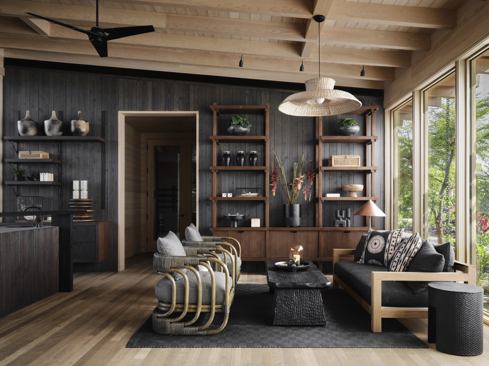 kona village by walker warner architects