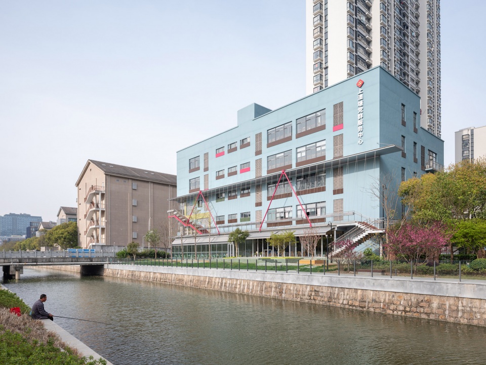 shangao canal social service center by atelier liuyuyang