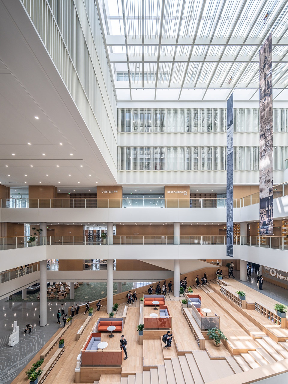 the westlake university library by uad