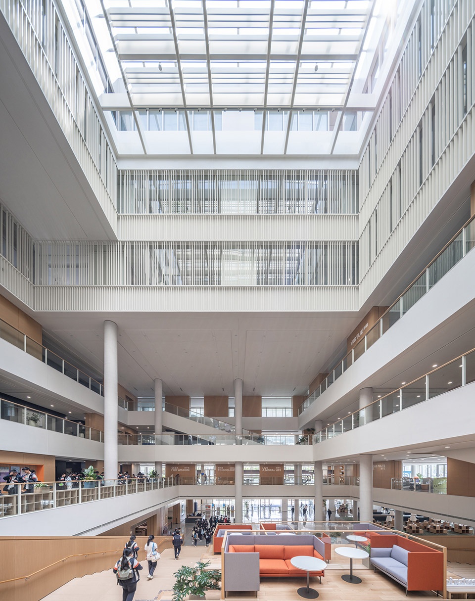 the westlake university library by uad