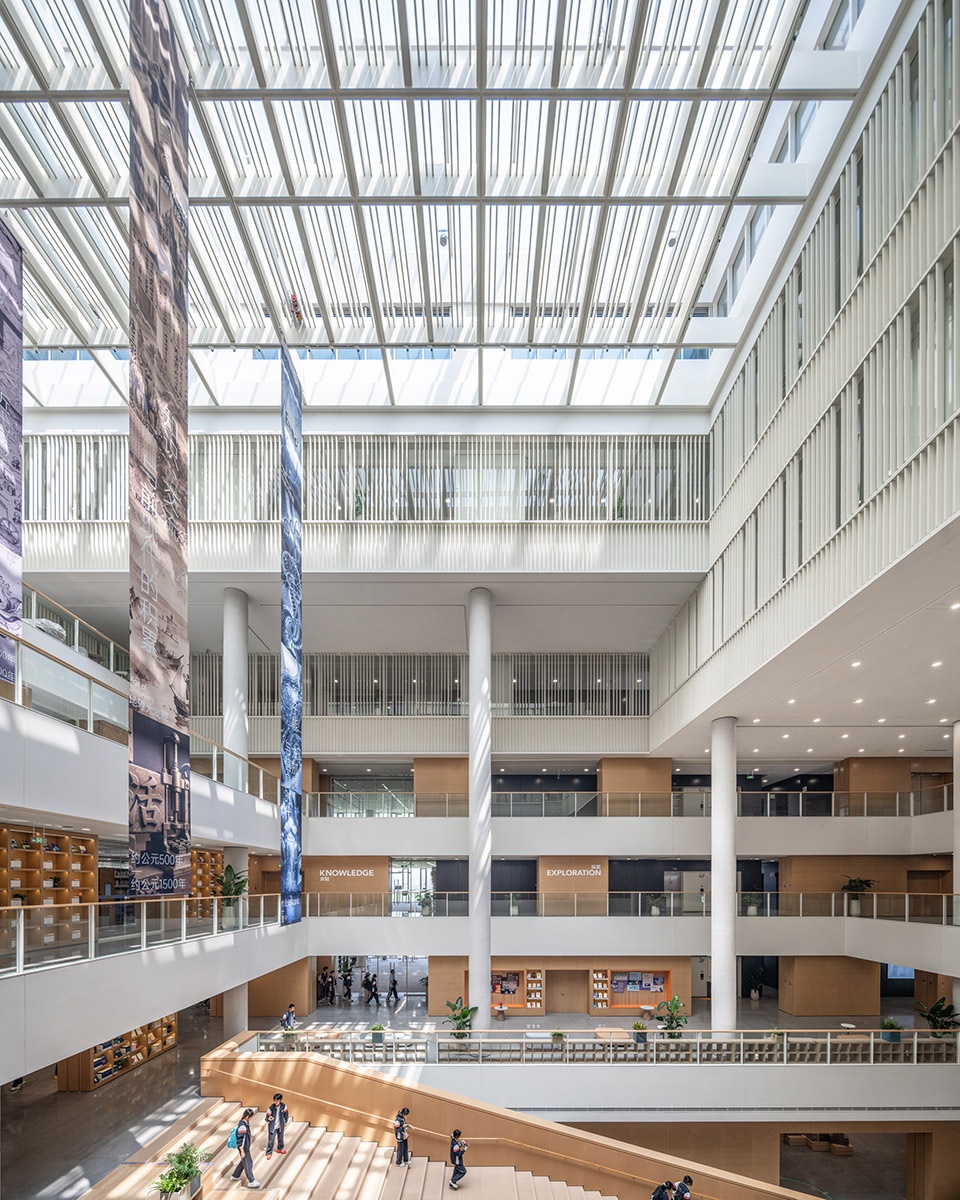 the westlake university library by uad
