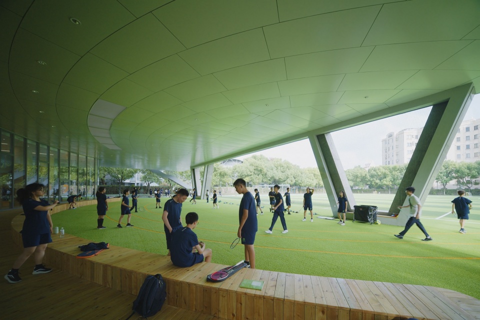 Anna Pao Sohmen Centre at Shanghai YK Pao School by Scenic Architecture Office