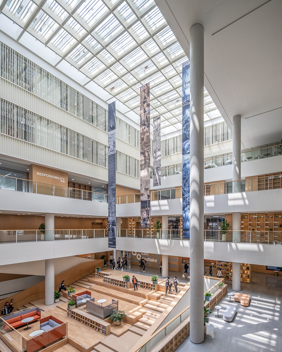 the westlake university library by uad