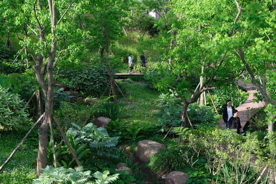 chongqing luxerivers green heart park by chongqing tianhua horticulture