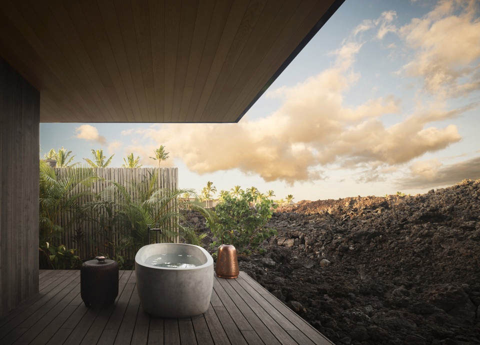 kona village by walker warner architects