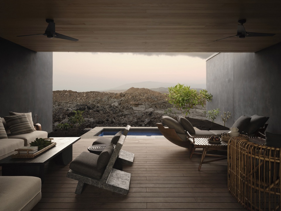 kona village by walker warner architects