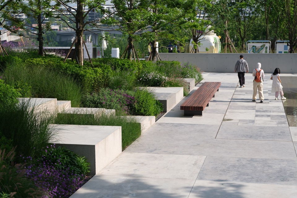 chongqing luxerivers green heart park by chongqing tianhua horticulture