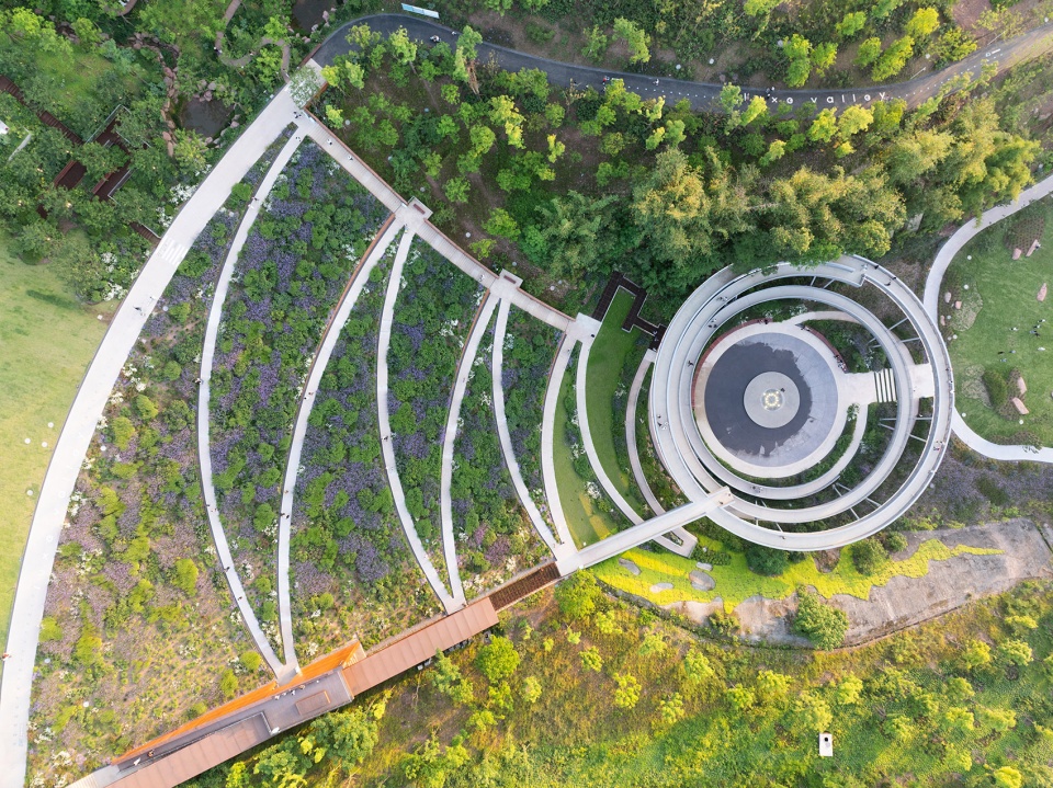 chongqing luxerivers green heart park by chongqing tianhua horticulture
