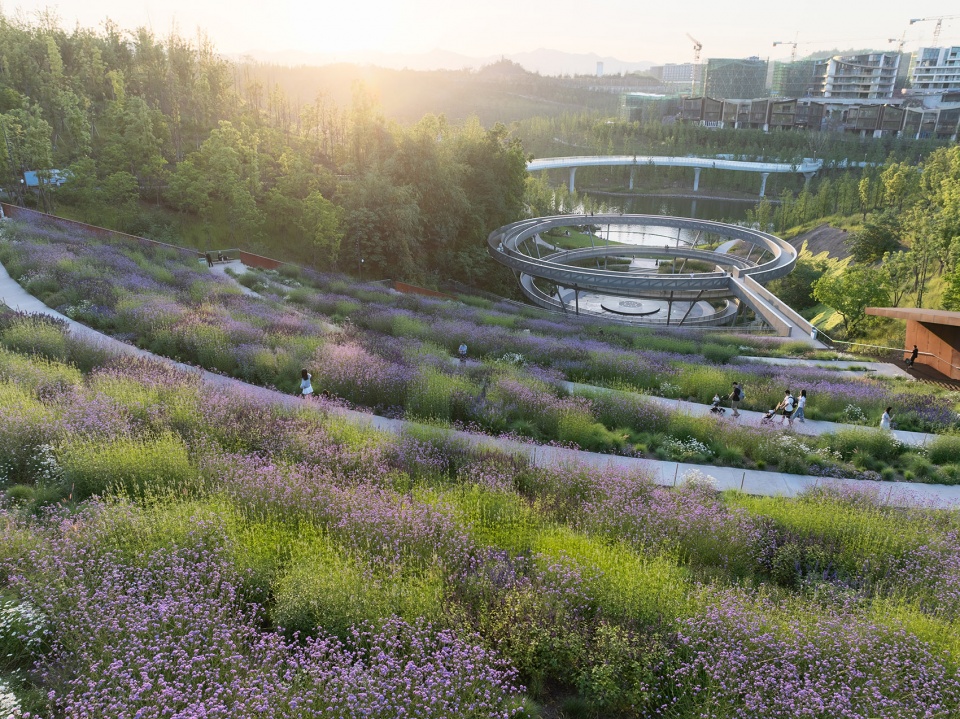 chongqing luxerivers green heart park by chongqing tianhua horticulture