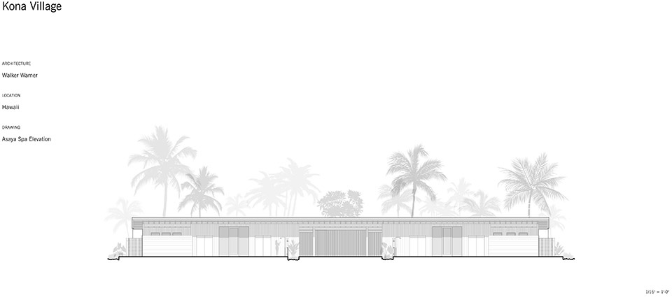 kona village by walker warner architects