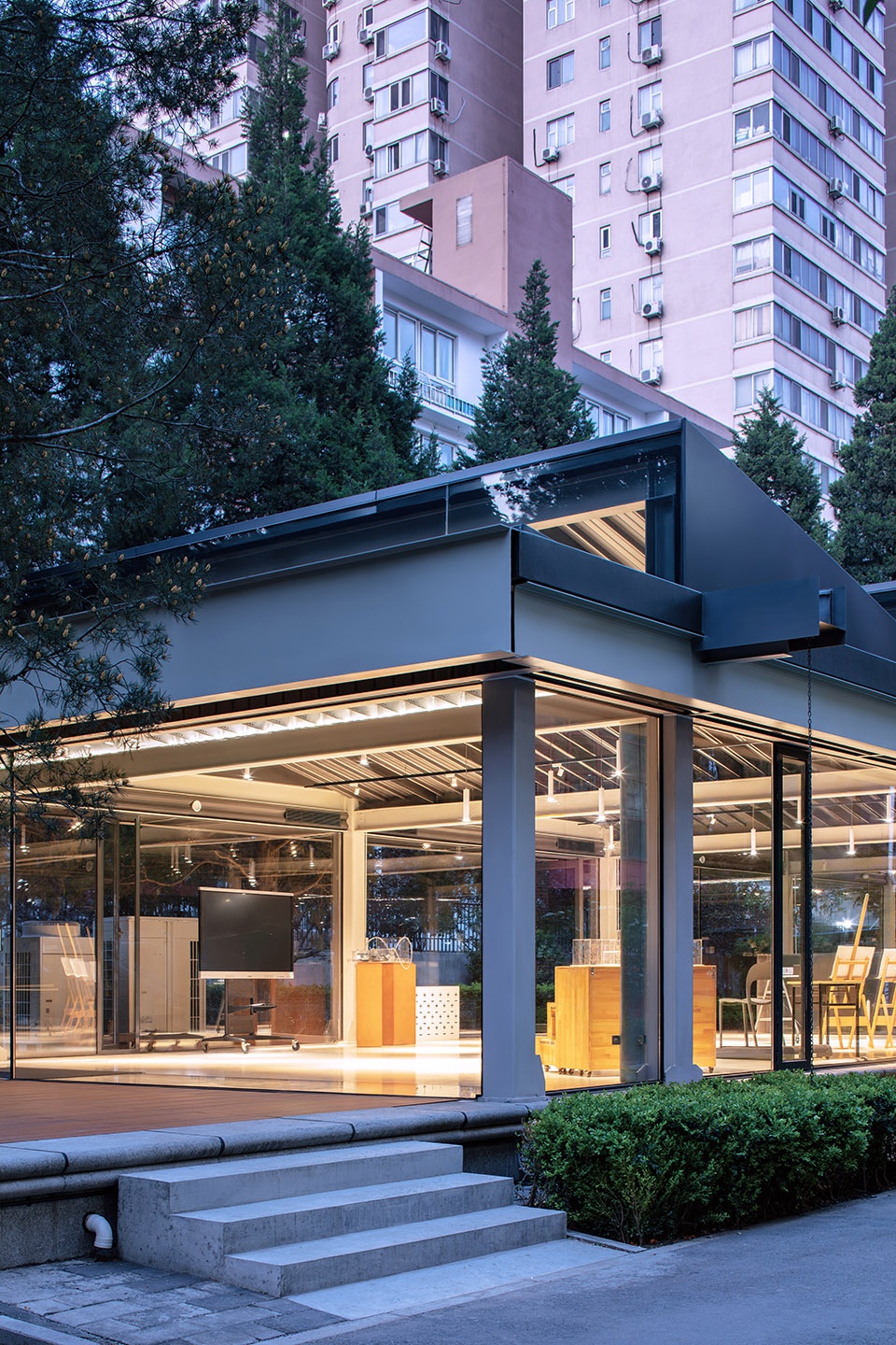 beijing national day school student creative activity center by origin architect