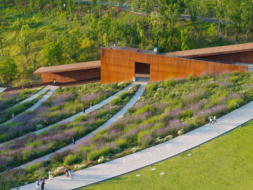 chongqing luxerivers green heart park by chongqing tianhua horticulture