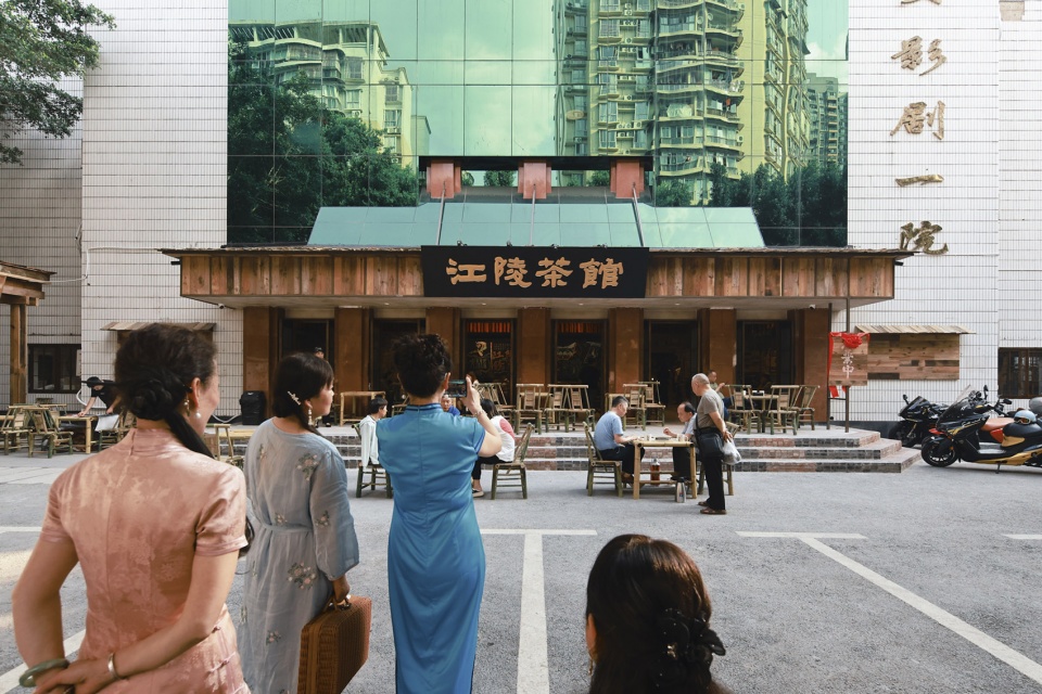 jiangling teahouse by welive architects
