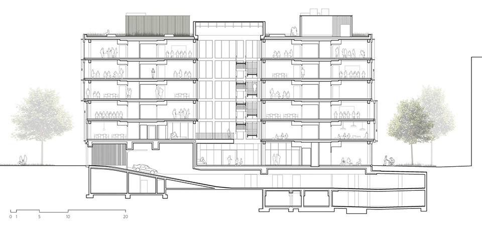 i8 office building by c f moller architects