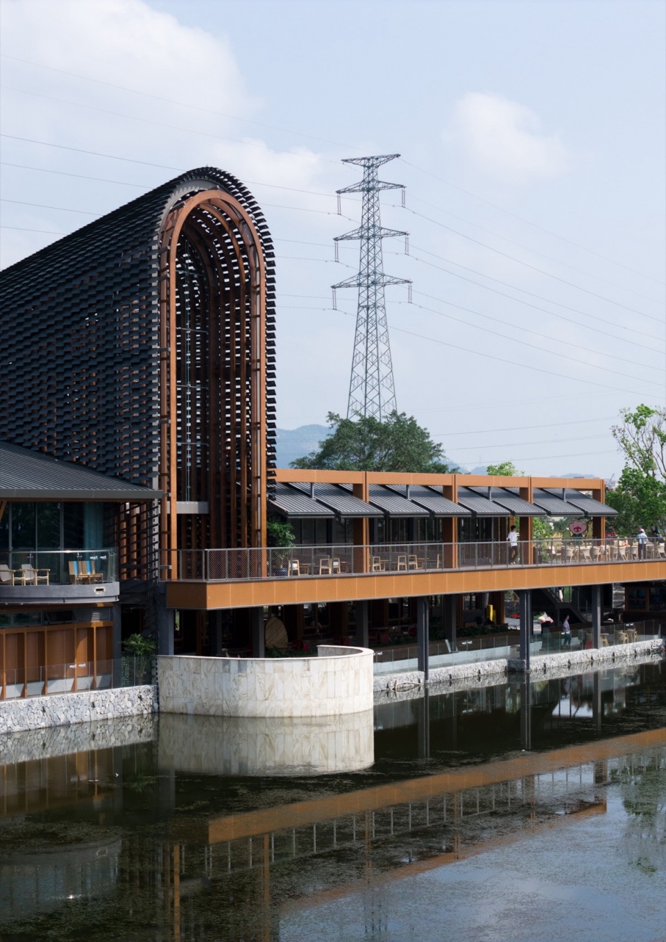 Grain Silo Restaurant Zhuhaishirong Caolang Rice Dream Ecological Park