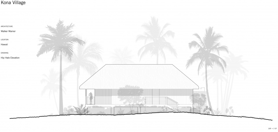 kona village by walker warner architects