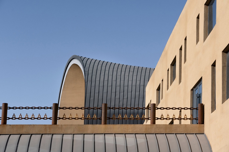 yungang grottoes culture heritage conservation center by do union