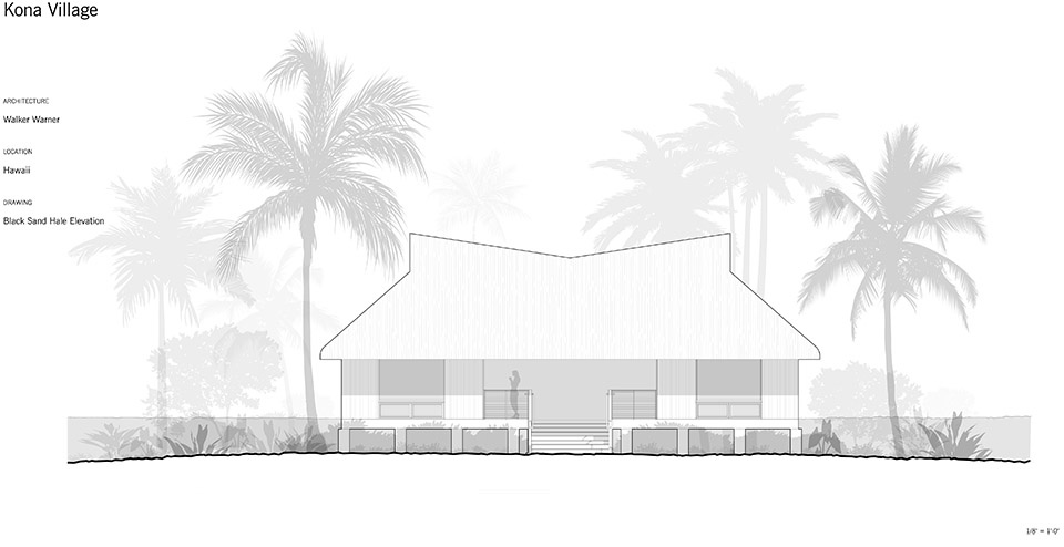 kona village by walker warner architects