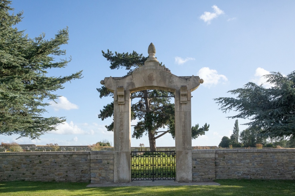 The Chinese Peace Garden at the Nolette Chinese Cemetery France