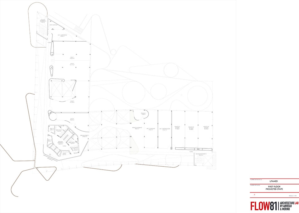 esparto grass and architecture at the new utamed campus by flow 81