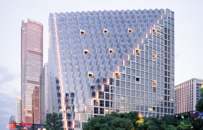 杭州未来科技城新湖中心·光棱 / OMA