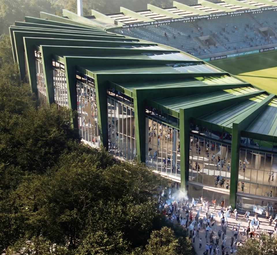 Sechzgerstadion in Munich by Powerhouse Company