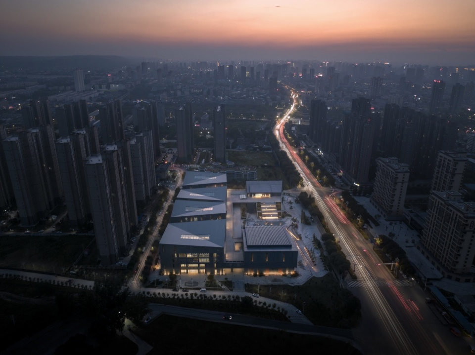 linwei district public cultural center weinan city by jointhorp architectural design co ltd gqp