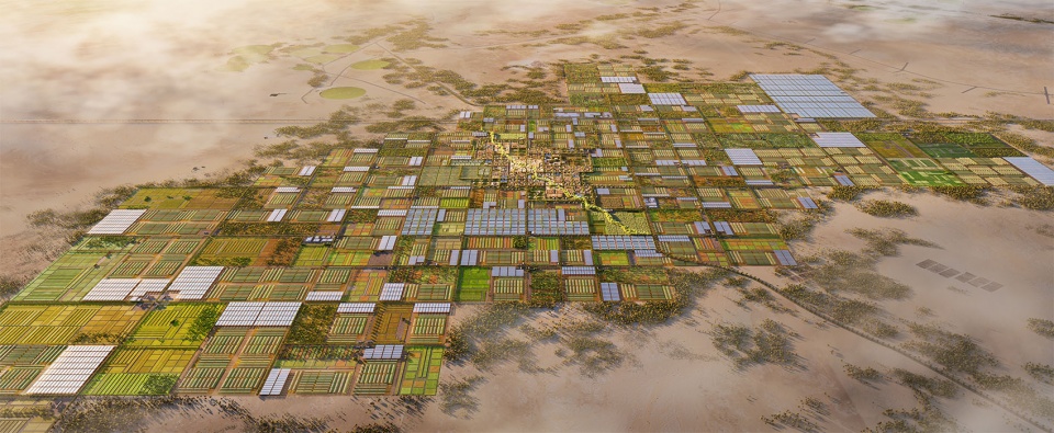 Sustainable masterplan for Al Najd Agricultural City in Oman