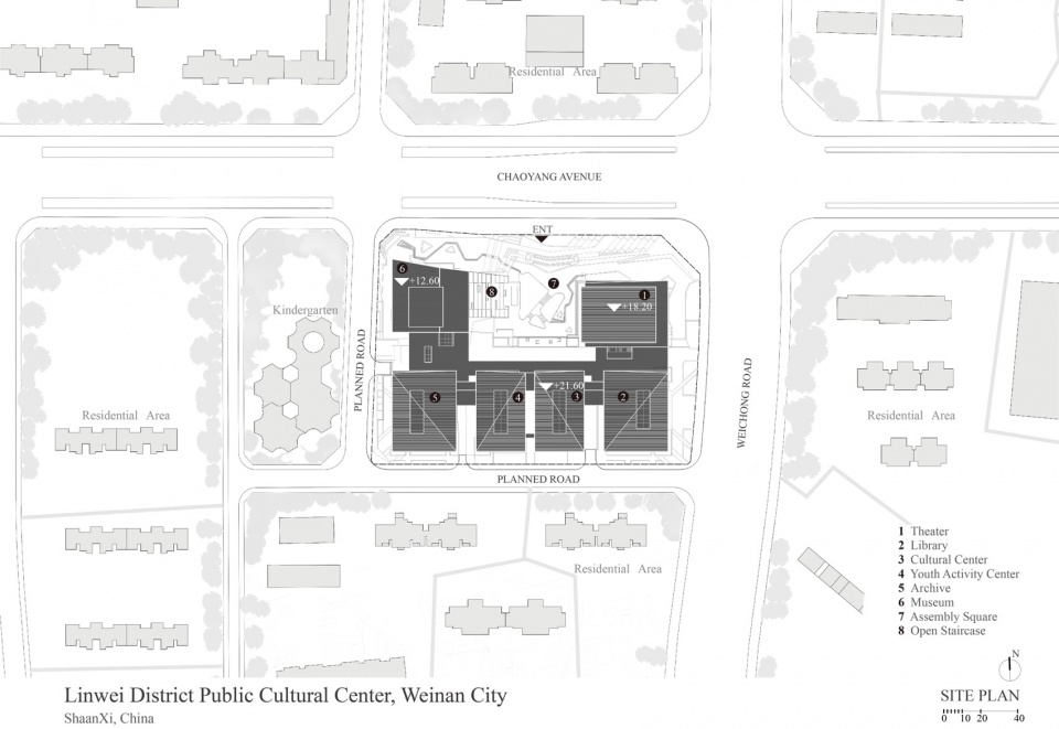 linwei district public cultural center weinan city by jointhorp architectural design co ltd