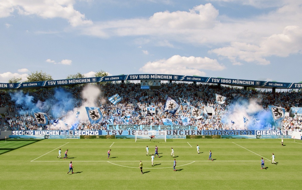 Sechzgerstadion in Munich by Powerhouse Company
