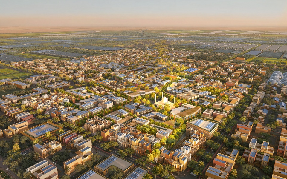 Sustainable masterplan for Al Najd Agricultural City in Oman
