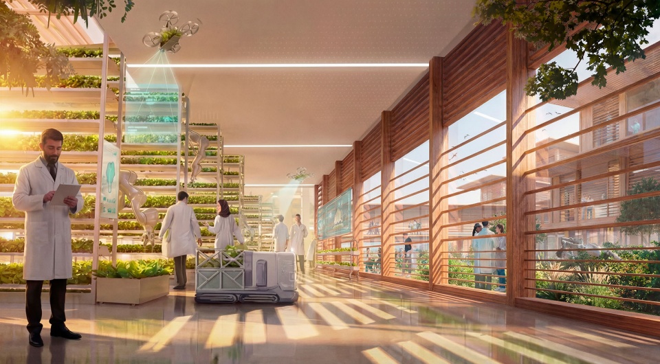 Sustainable masterplan for Al Najd Agricultural City in Oman