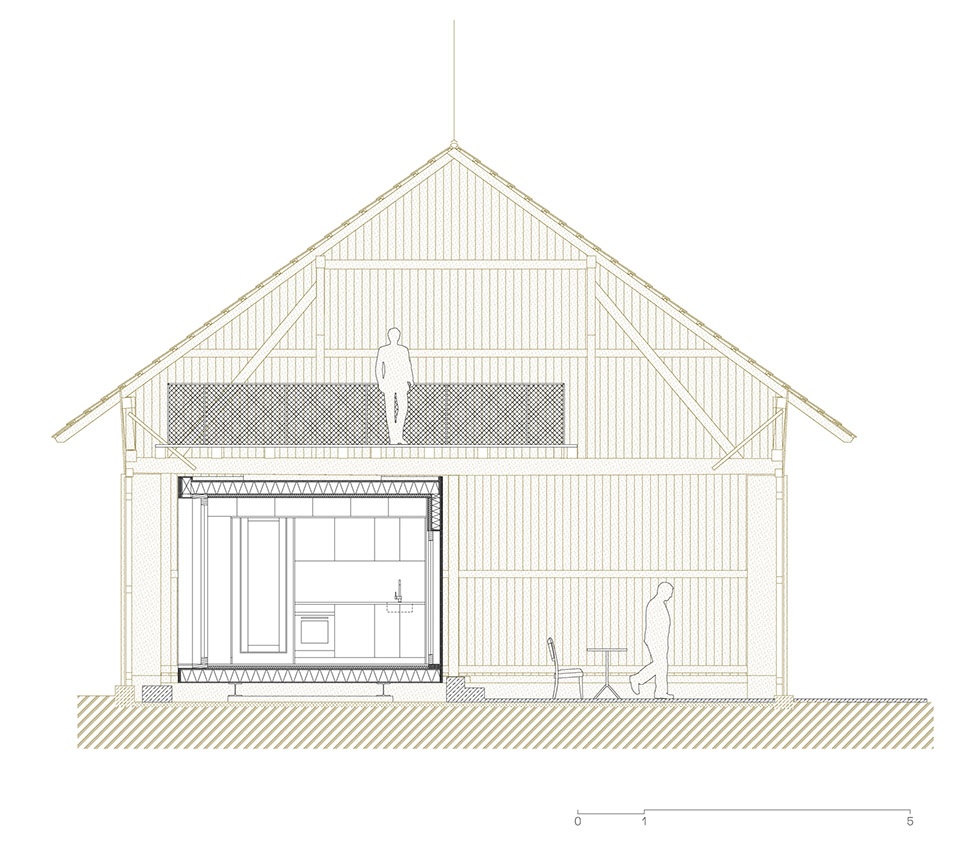 the box in the barn by facha architekti