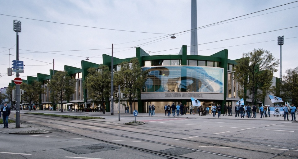 Sechzgerstadion in Munich by Powerhouse Company